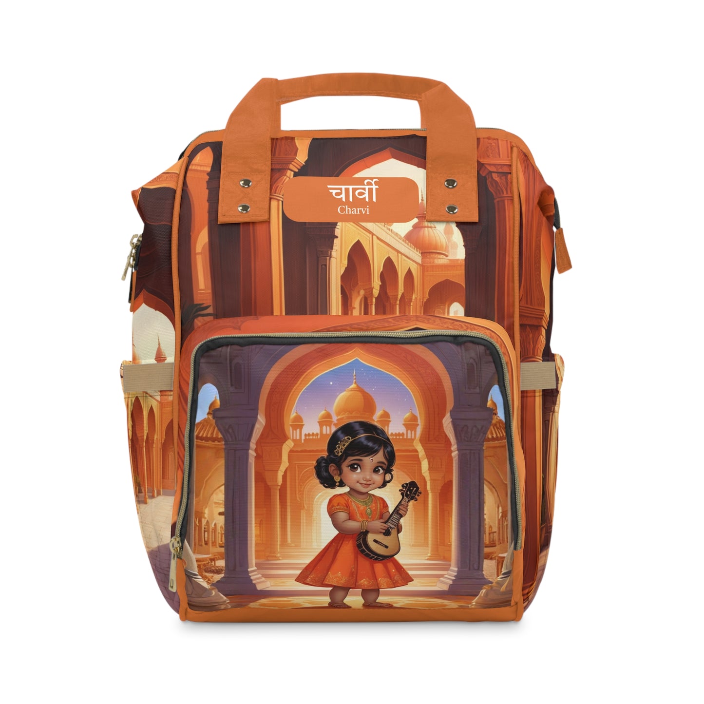 Charvi India Baby Bag – Musical Palace Princess, Free Personalization