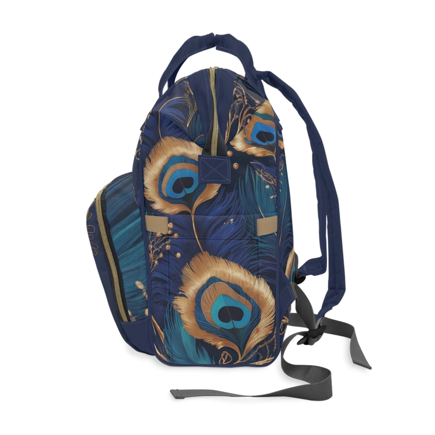 Ronke Yoruba Princess Diaper Bag – Luxury Peacock Edition