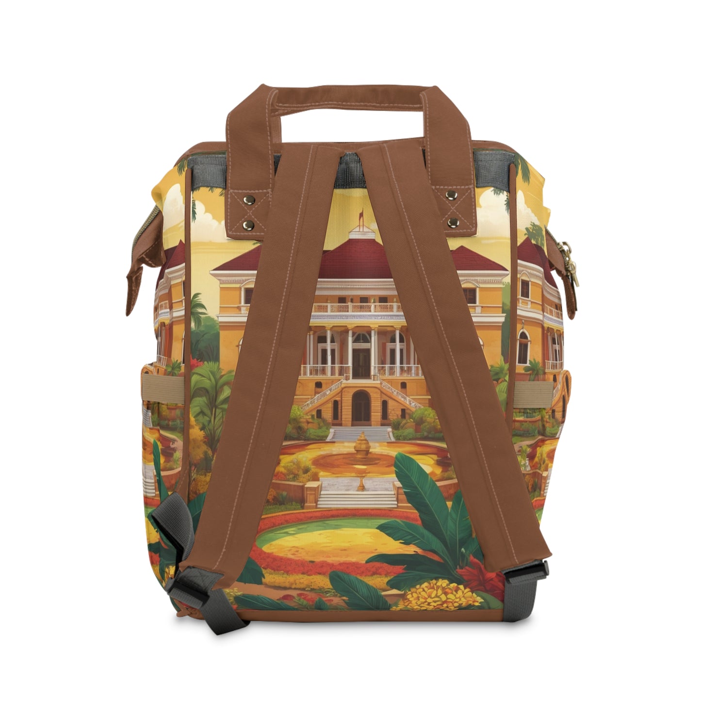 Boys Ghanaian Kente – Twin Princes Diaper Bag (Mensah Edition)