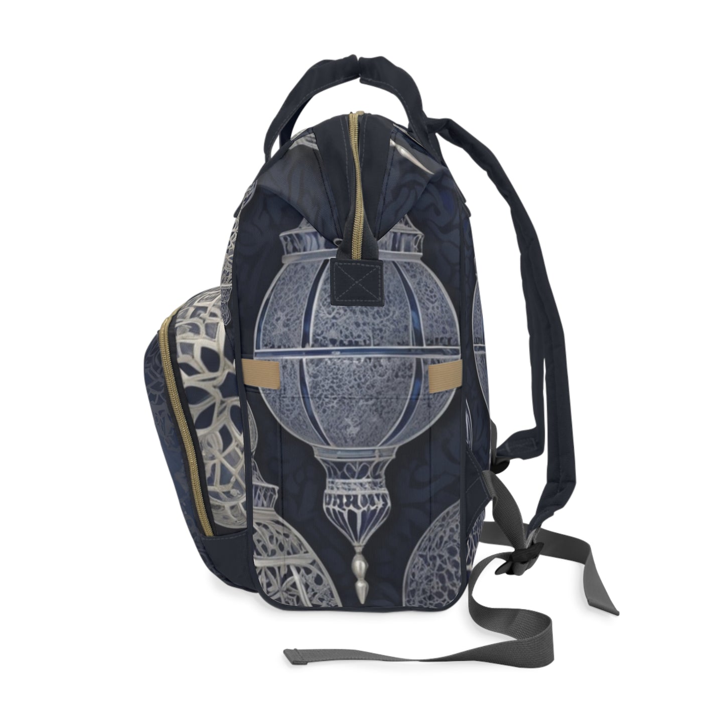 Boys Diaper Bag Personalized Arabic Baby Bag Noor Eini My Light Lantern Design