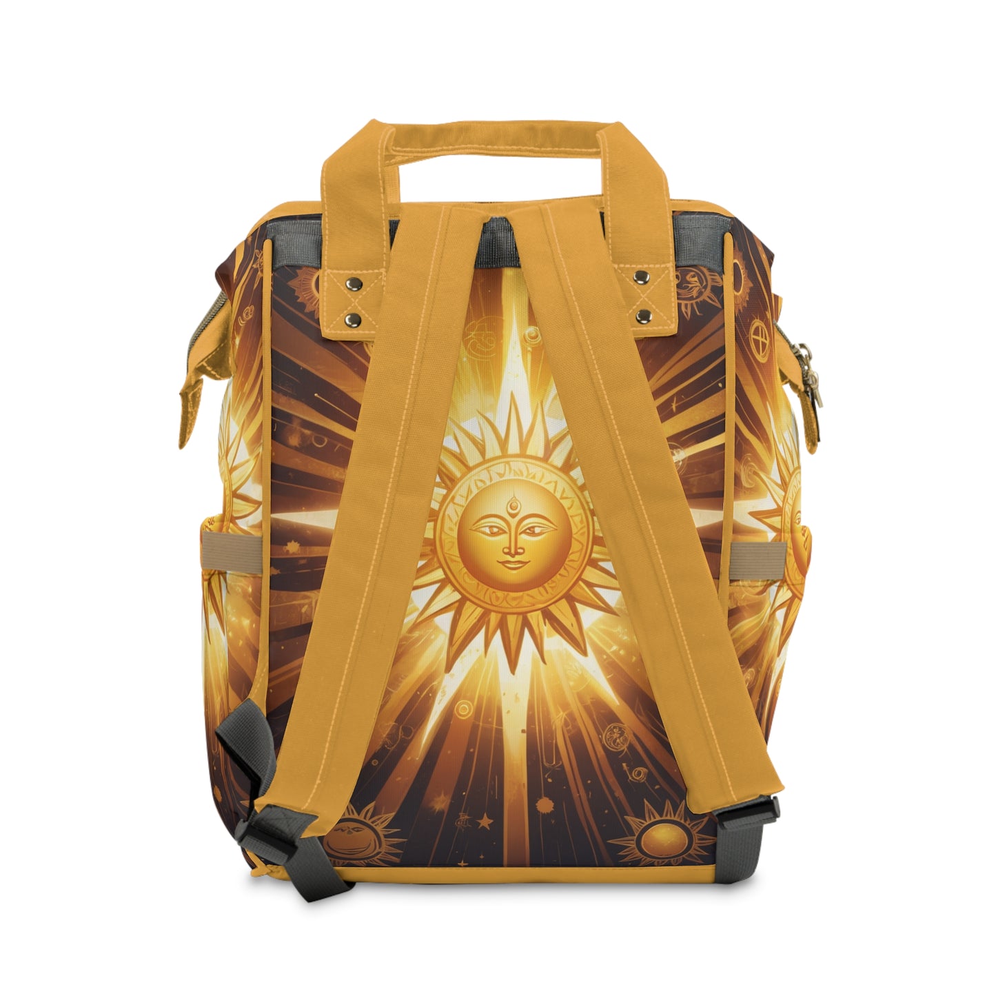 Girls African Diaper Bag – Yoruba Sun Princess Omolara