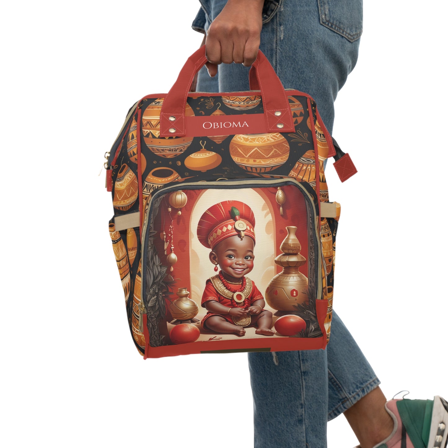 Obioma Igbo Prince Diaper Bag – Good Heart Baby Bag