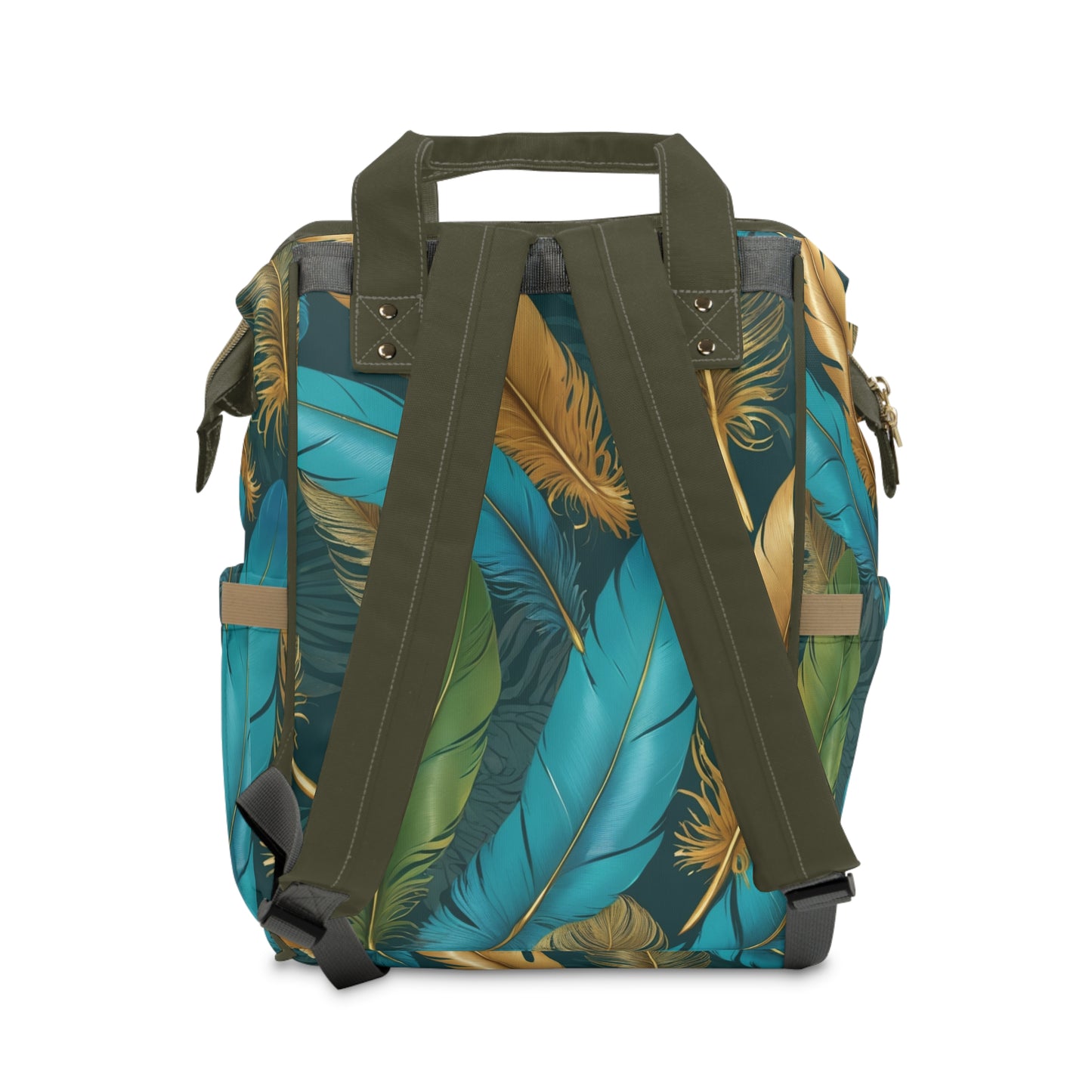 Boys Surinamese Backpack | Personalized Baby Boy Bag with Parrot & Pride Quote | Unique Cultural Baby Shower Gift