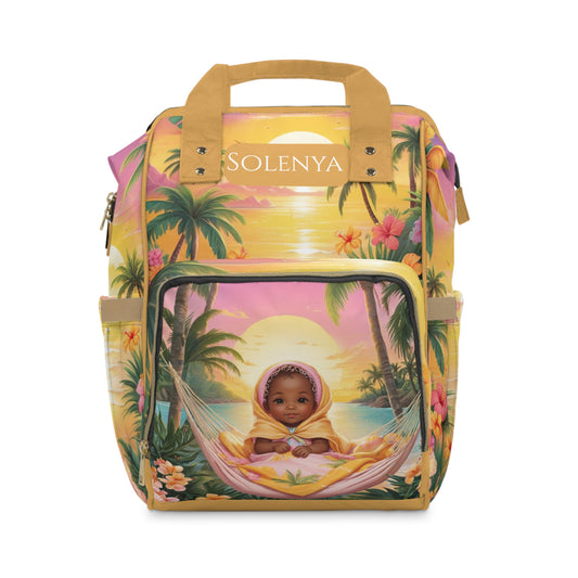 Solenya Aruban Baby Bag – Sunset Hammock Elegance