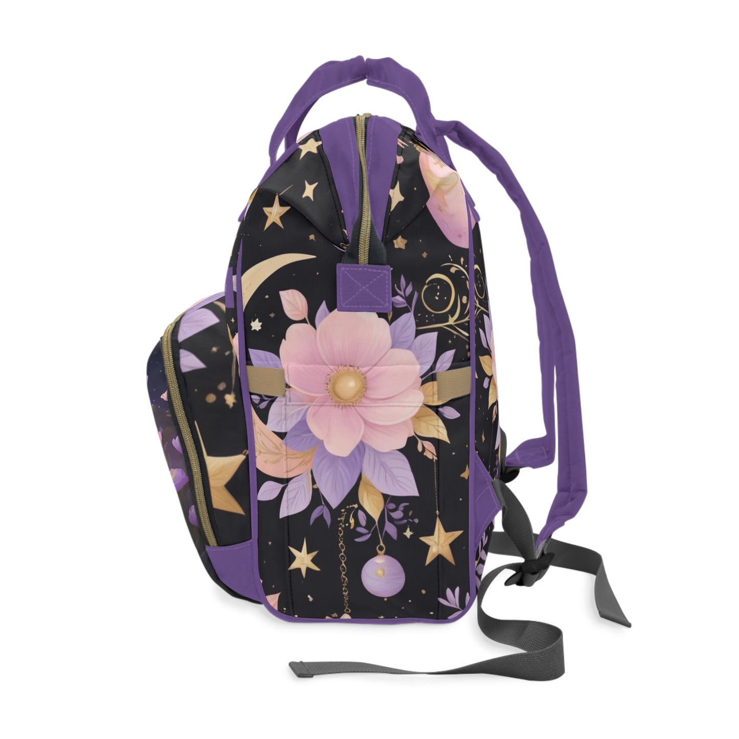 Girls Zodiac Backpack Scorpio | Personalized Baby Girl Bag with Scorpion & Zodiac Quote | Unique Astrology Baby Shower Gift