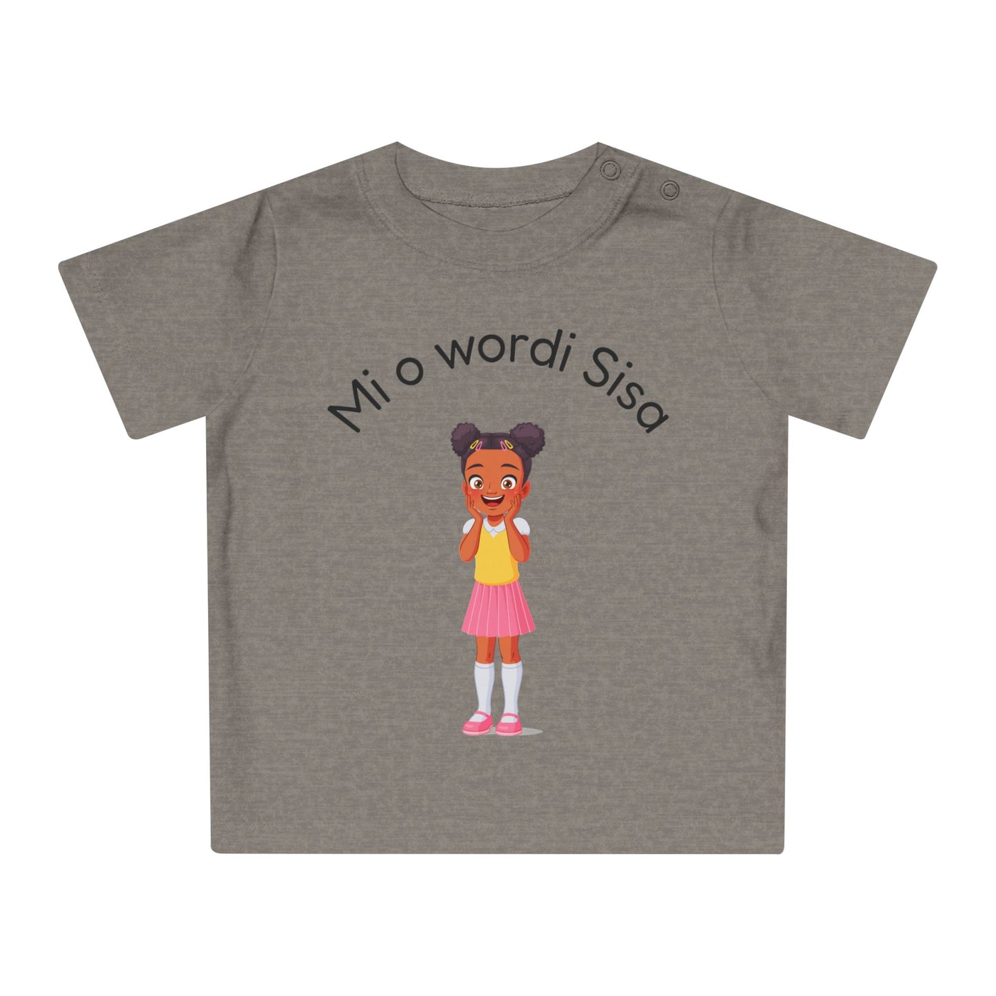 Toddler T Shirt Mi o wordi Sisa Surinamese Announcement