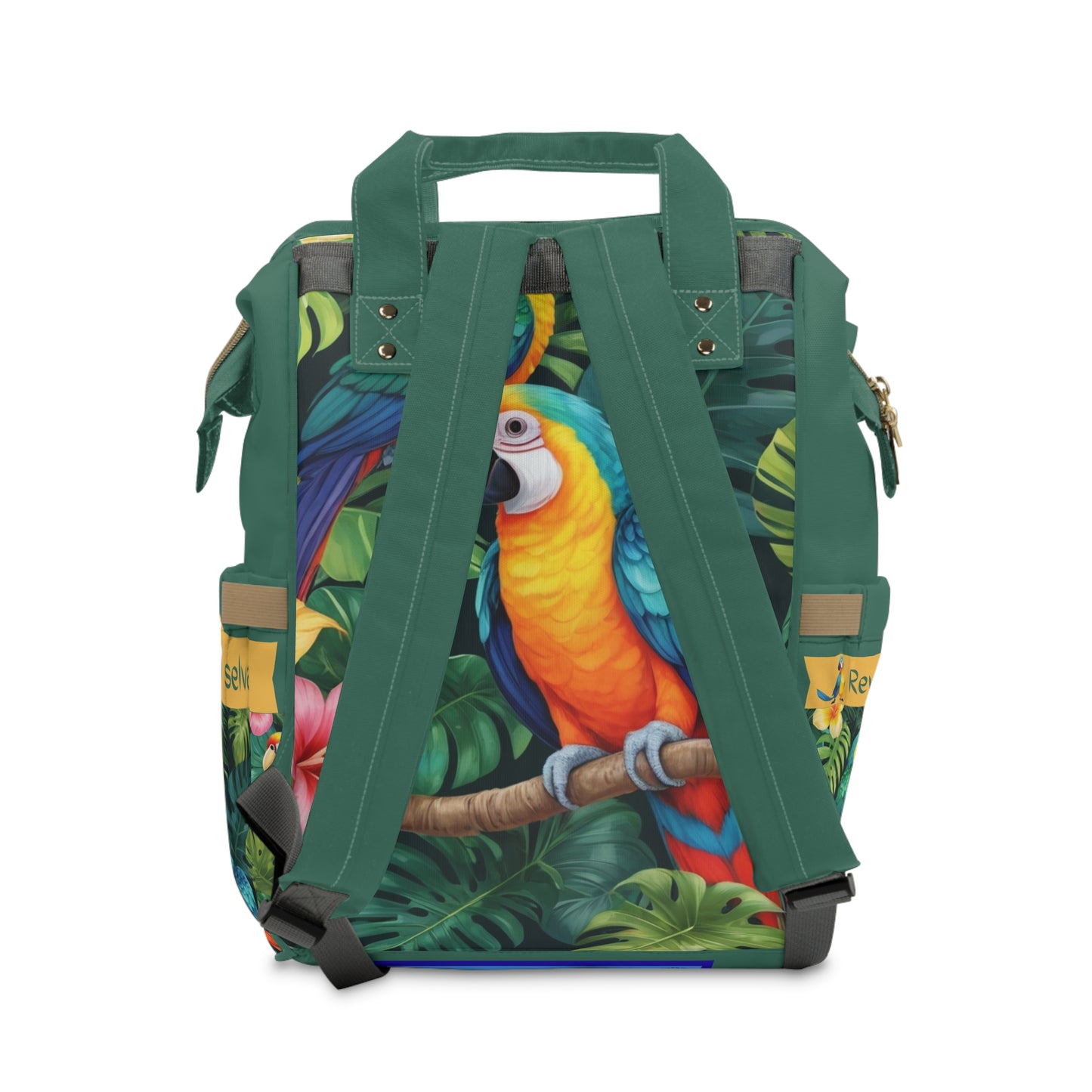 Boys Diaper Bag Backpack Parrot Jungle King Waterproof Baby Bag About This Item
