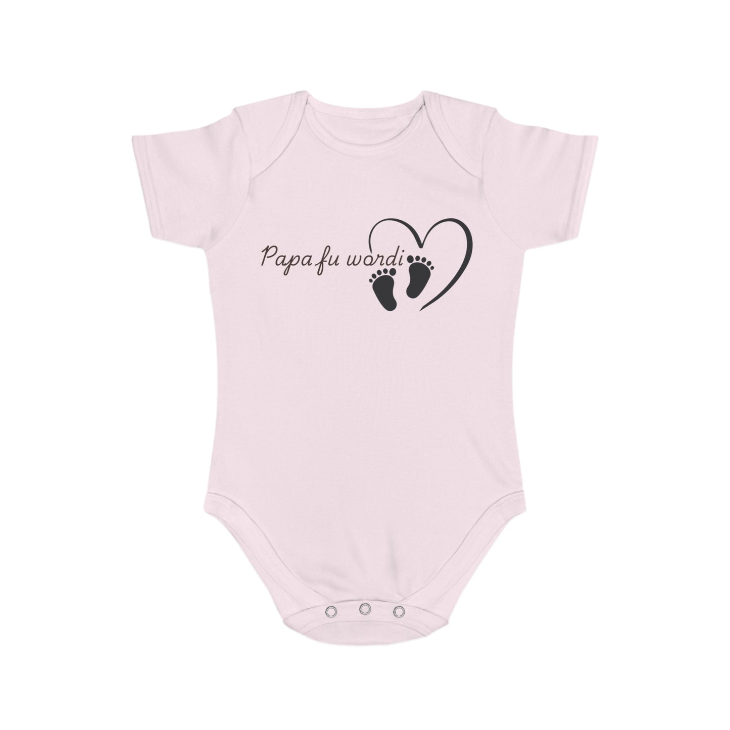 Baby Bodysuit Papa fu wordi Surinamese Daddy to Be