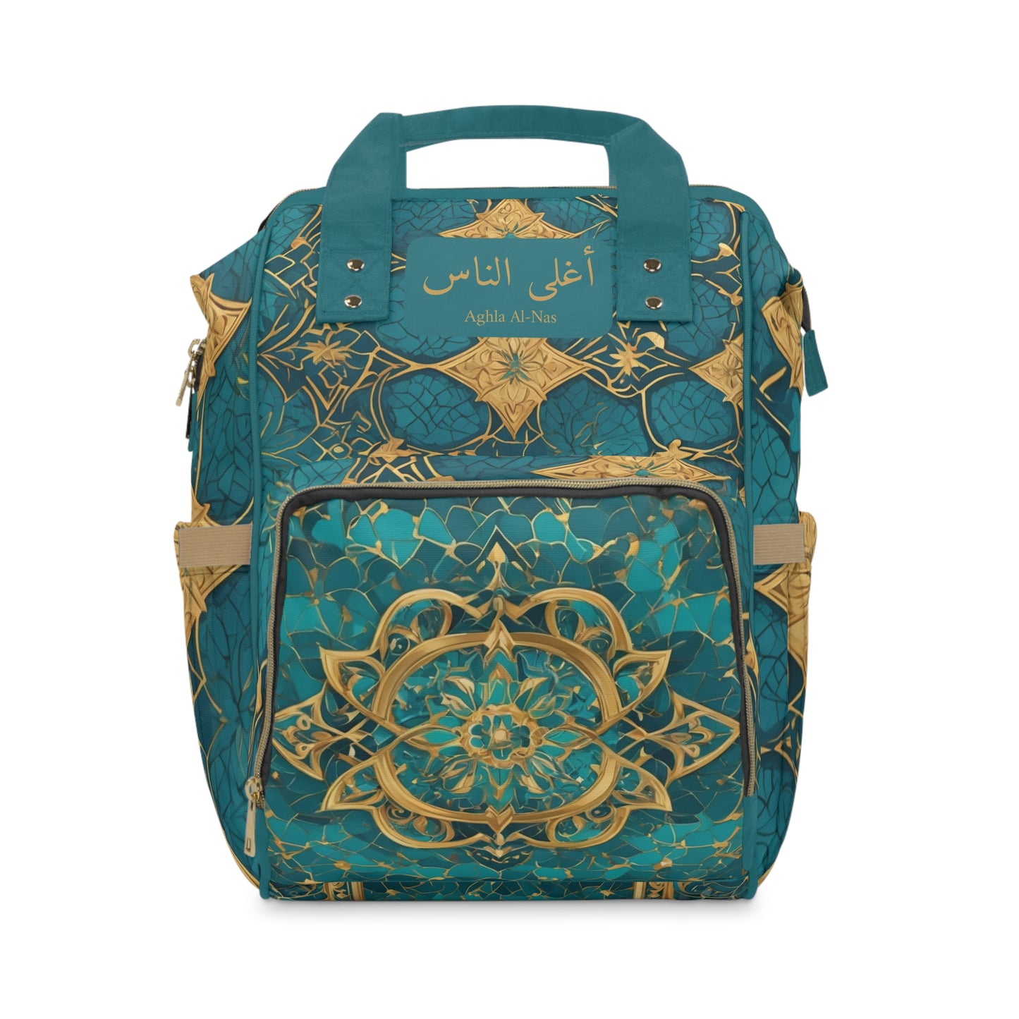 Boys Diaper Bag Personalized Arabic Inspired Baby Bag Cultural Design