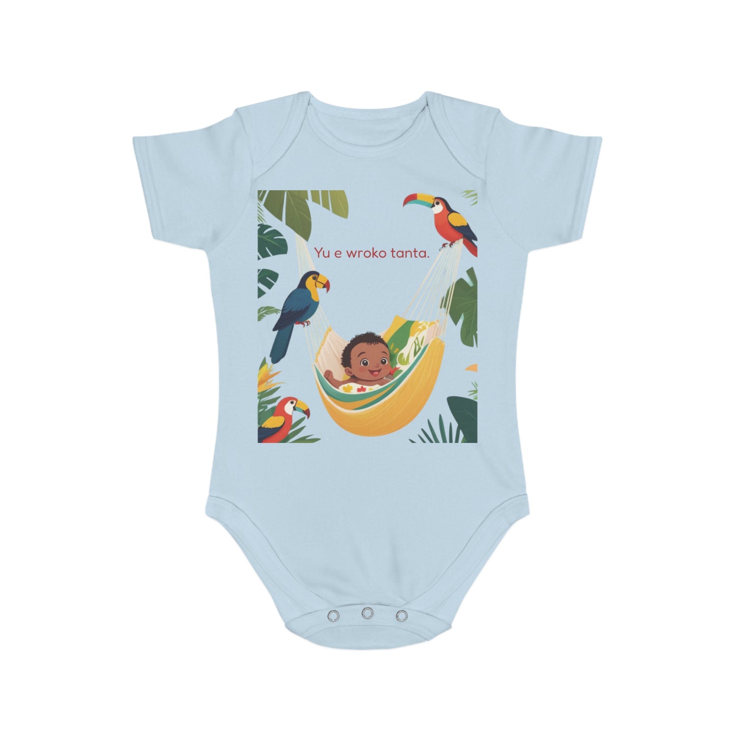 Surinamese Baby Announcement Bodysuit – Tante