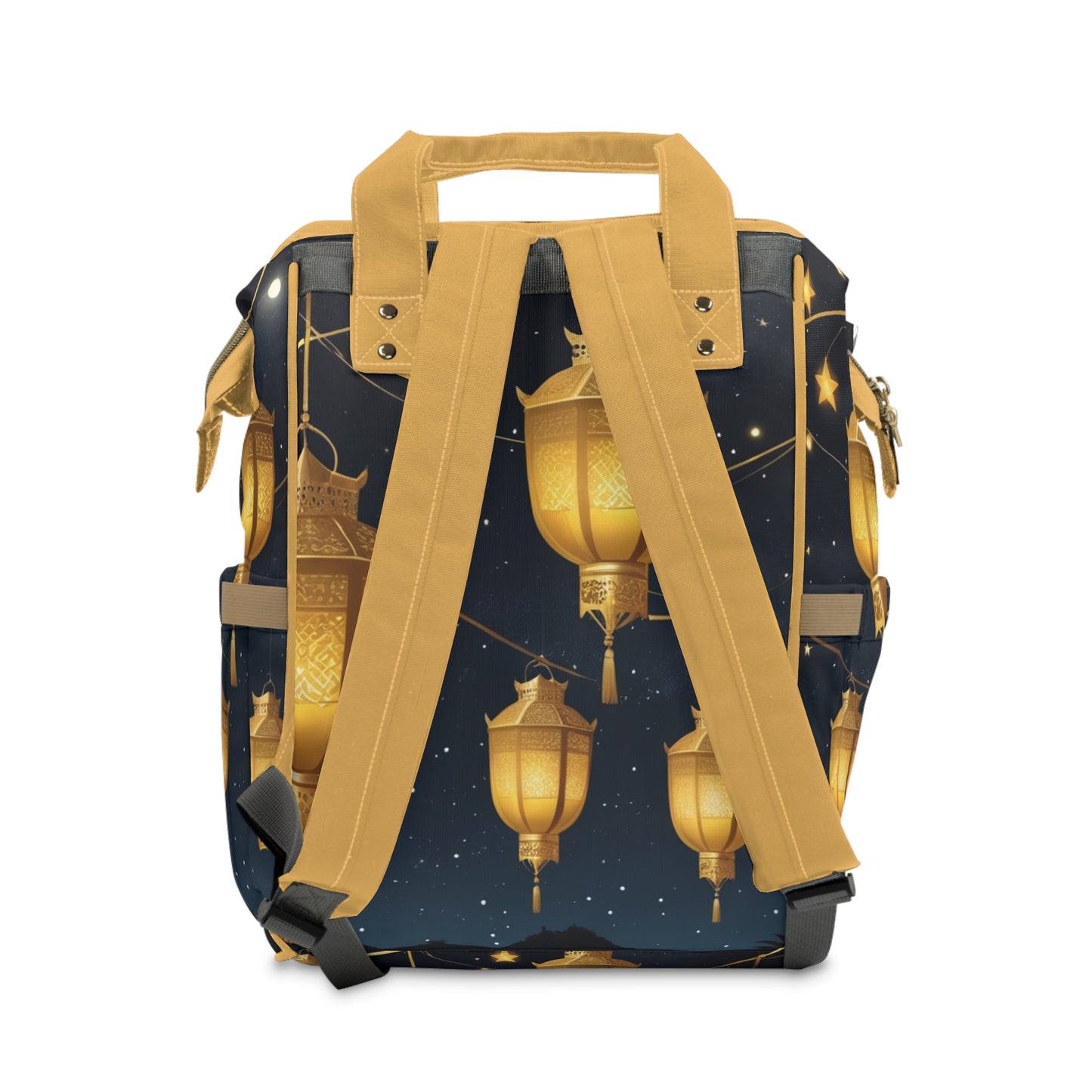 Girls Diaper Bag Personalized Surinamese | Baby Girl Bag with Lantern & Cultural Quote | Unique Baby Shower Gift