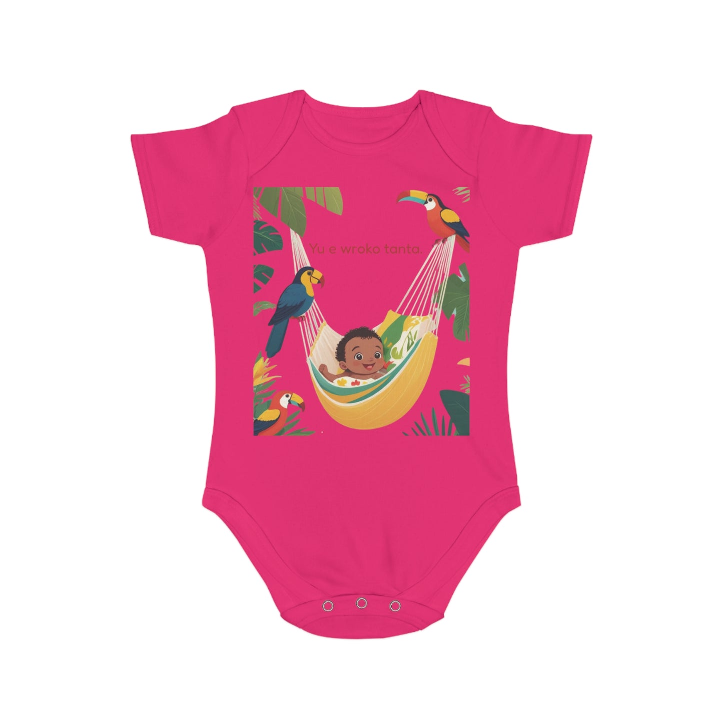 Surinamese Baby Announcement Bodysuit – Tante