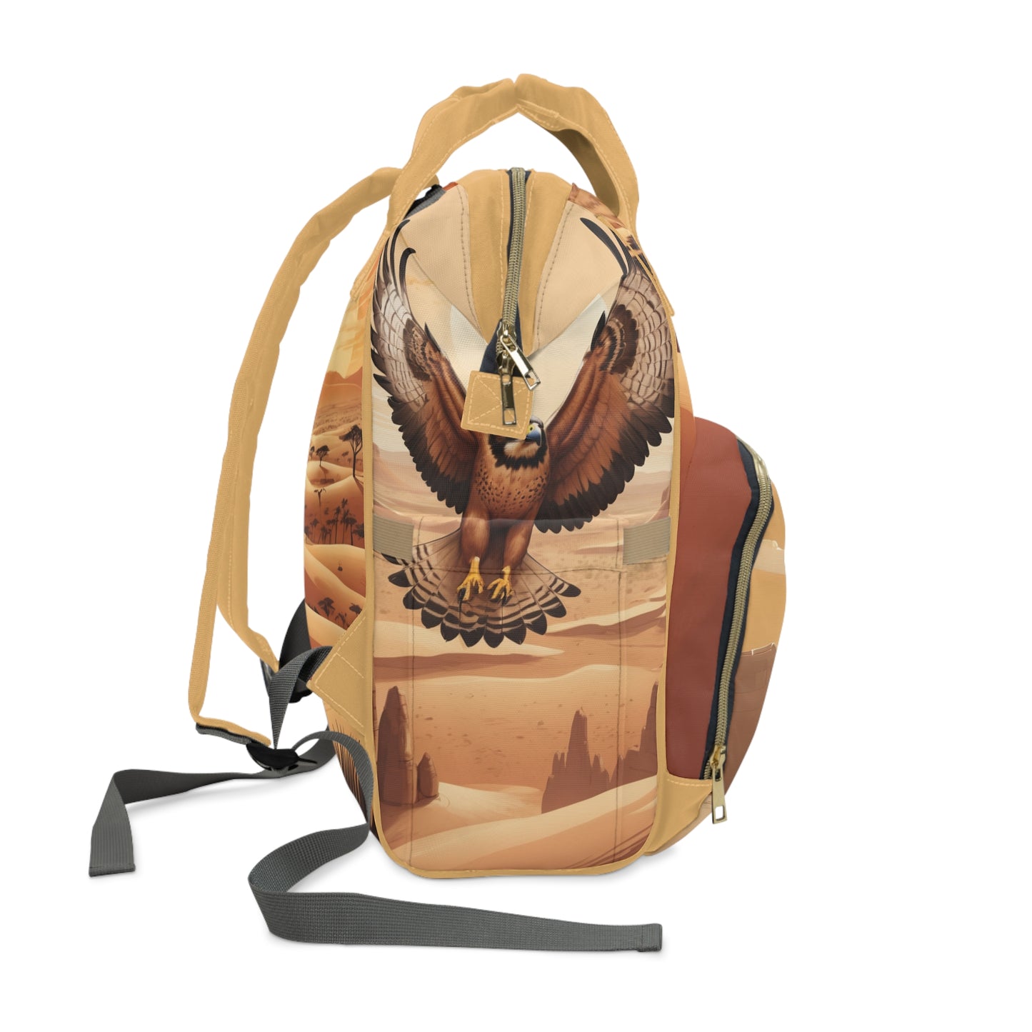 Boys Ghanaian Kente – Falcon Prince Diaper Bag (Kofi Edition)