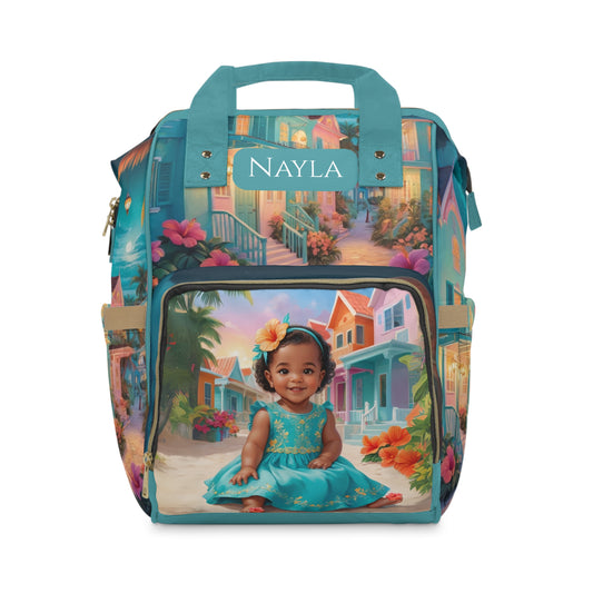 Nayla Aruban Baby Bag – Caribbean Pastel Charm