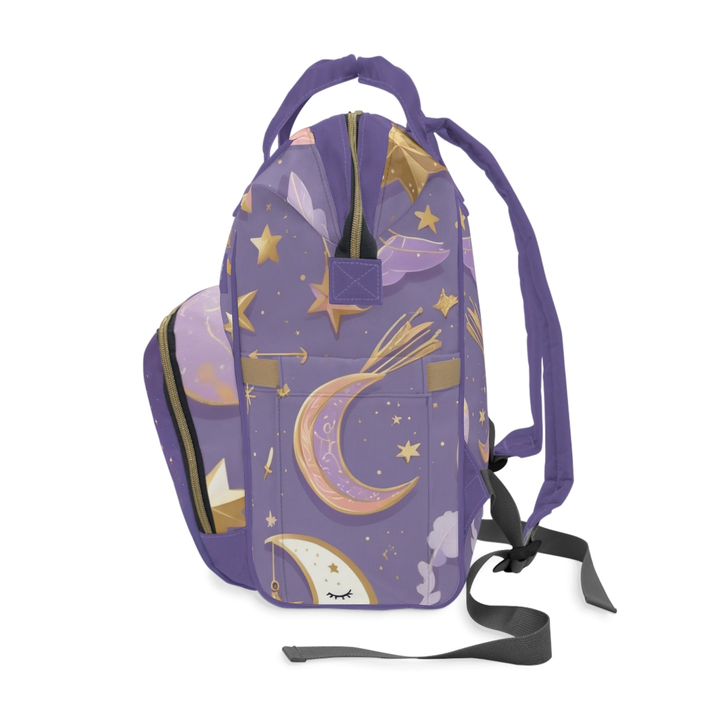 Girls Zodiac Backpack Sagittarius | Personalized Baby Girl Bag with Centaur & Zodiac Quote | Unique Astrology Baby Shower Gift