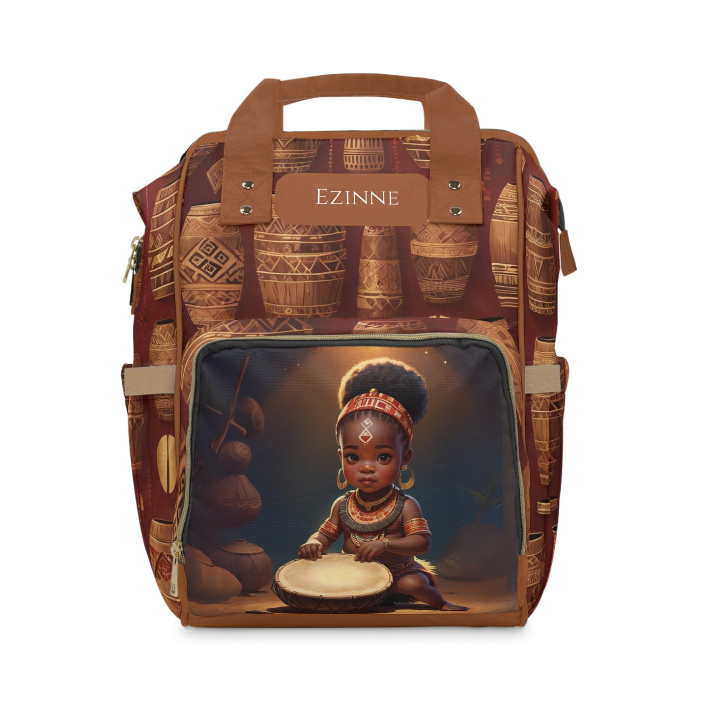 Ezinne Igbo Princess Diaper Bag – Luxury Baby Bag