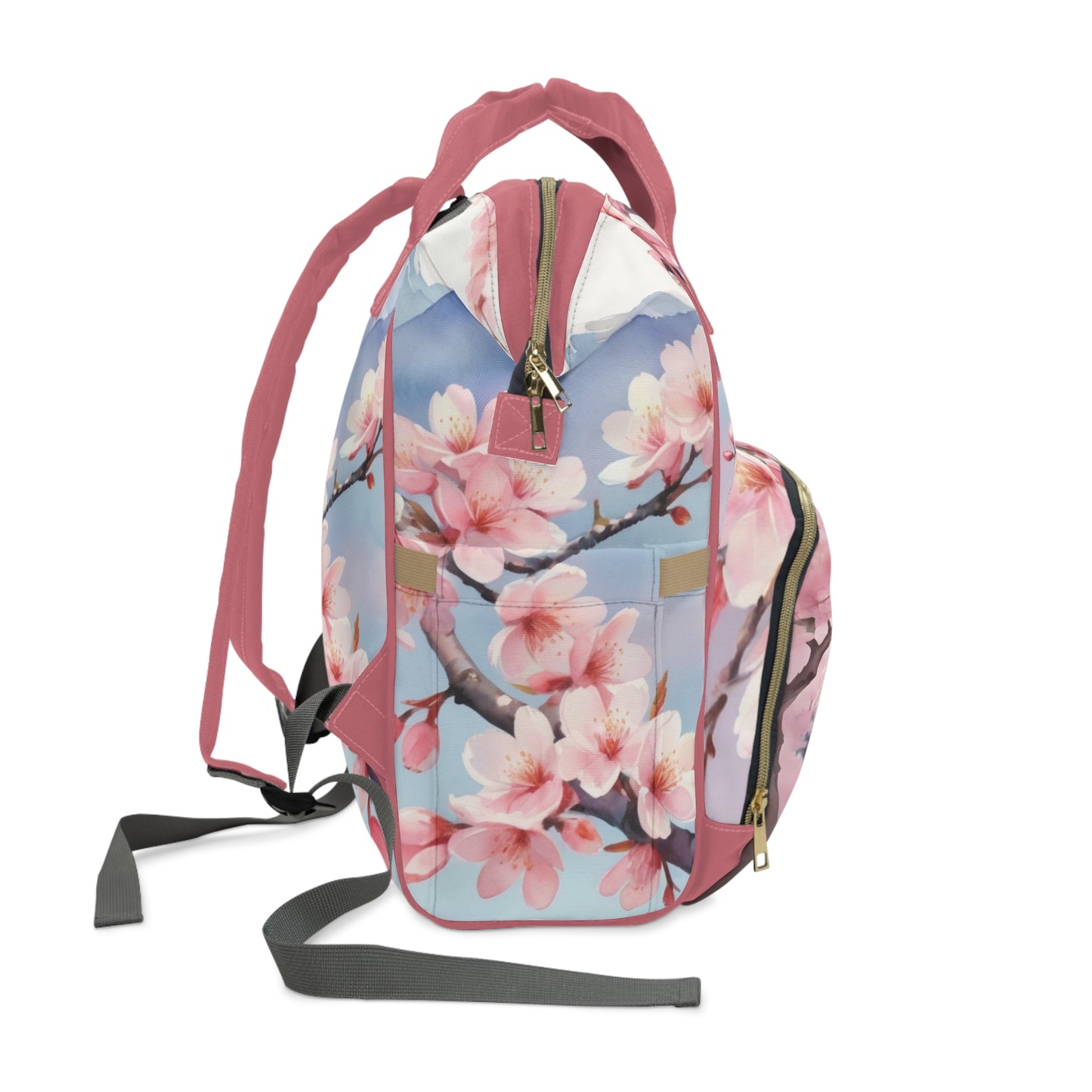 Girls Diaper Bag Personalized | Chinese Princess & Fan Baby Bag