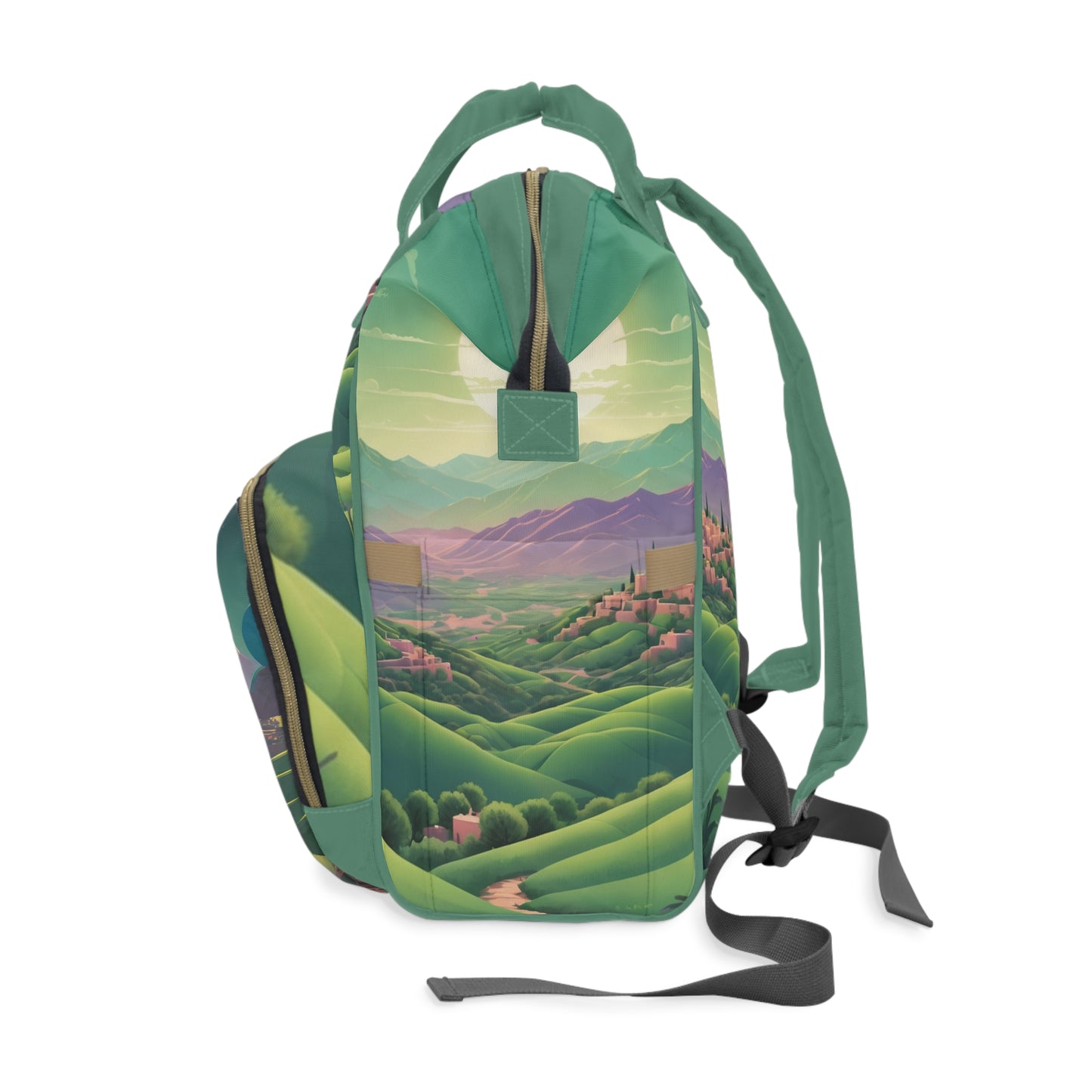 Ismail Mountain Light Baby Bag – Personalized Moroccan