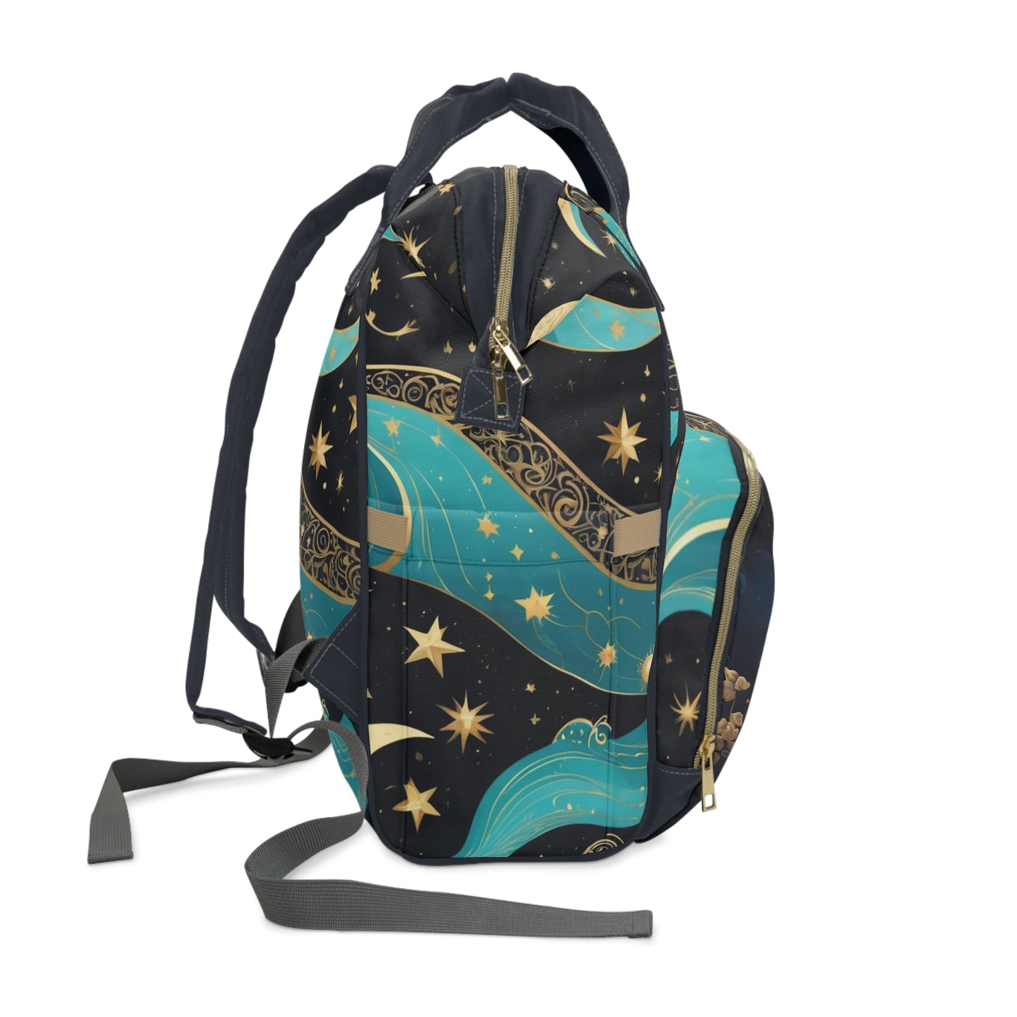 Boys Zodiac Backpack Cancer | Personalized Baby Boy Bag with Crab & Zodiac Quote | Unique Astrology Baby Shower Gift