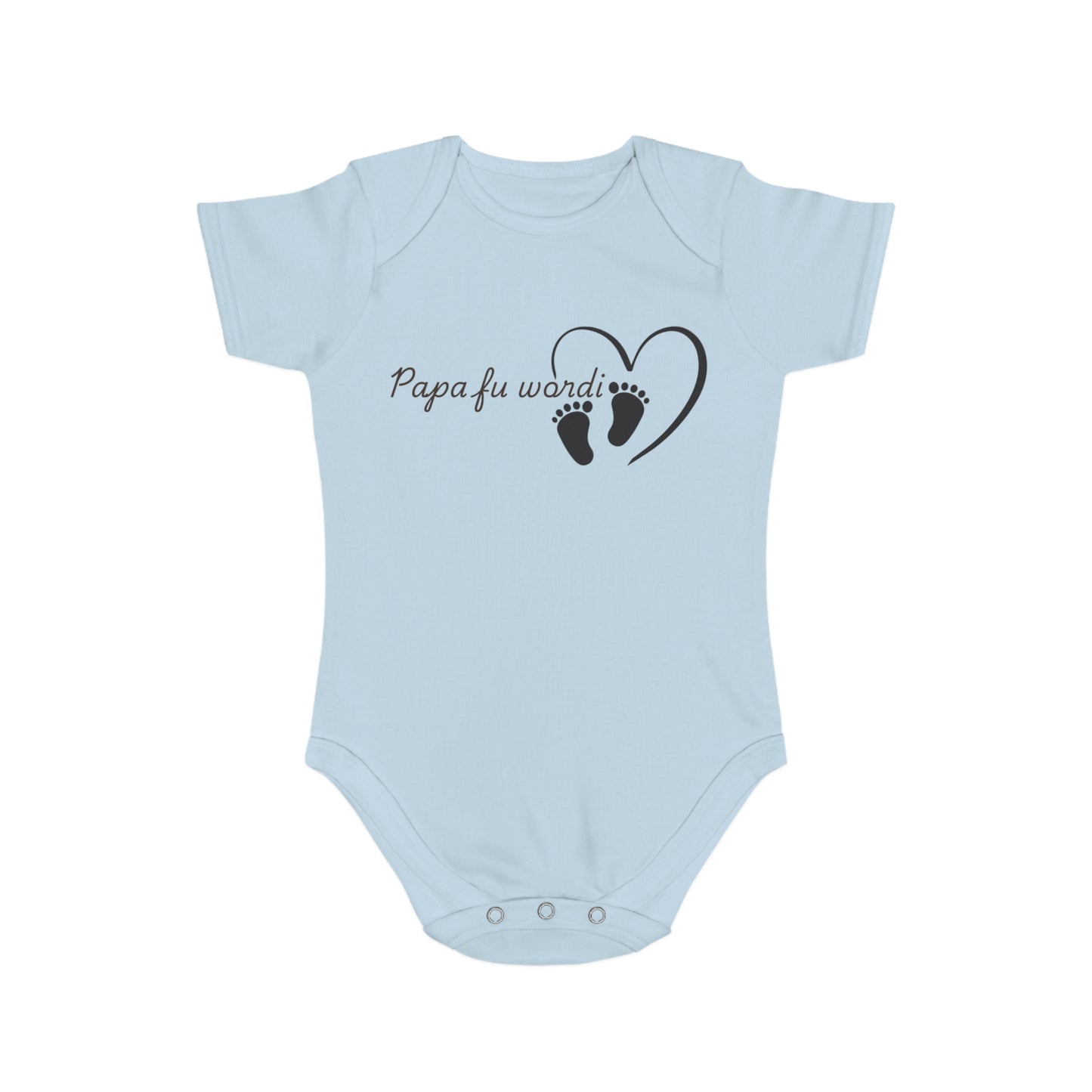 Baby Bodysuit Papa fu wordi Surinamese Daddy to Be