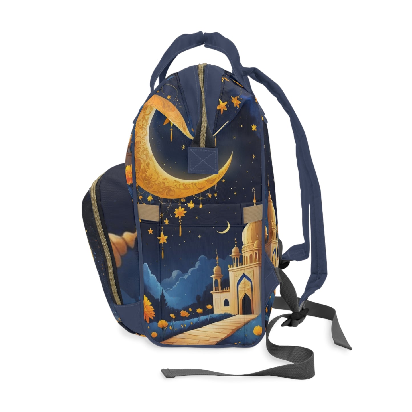 Ishani India Baby Bag – Moon & Stars Fairytale, Free Personalization