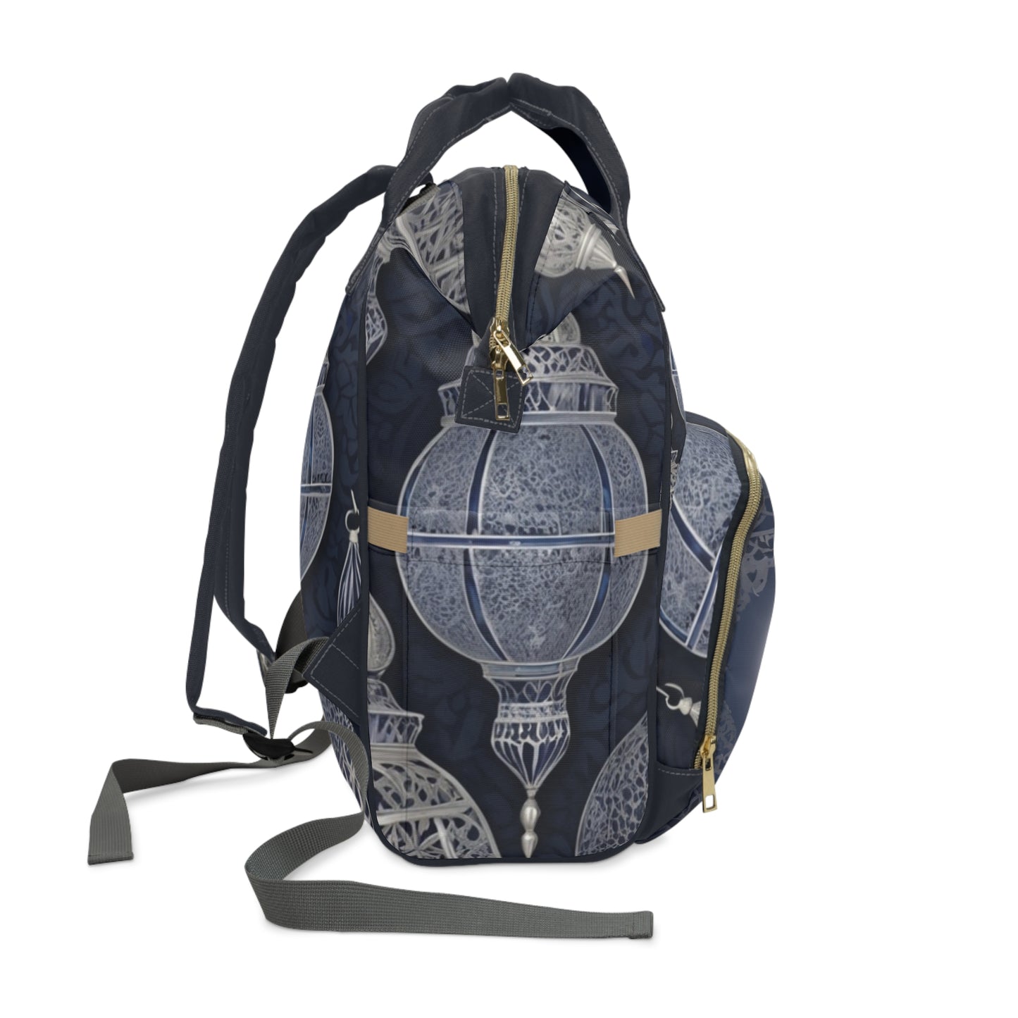 Boys Diaper Bag Personalized Arabic Baby Bag Noor Eini My Light Lantern Design