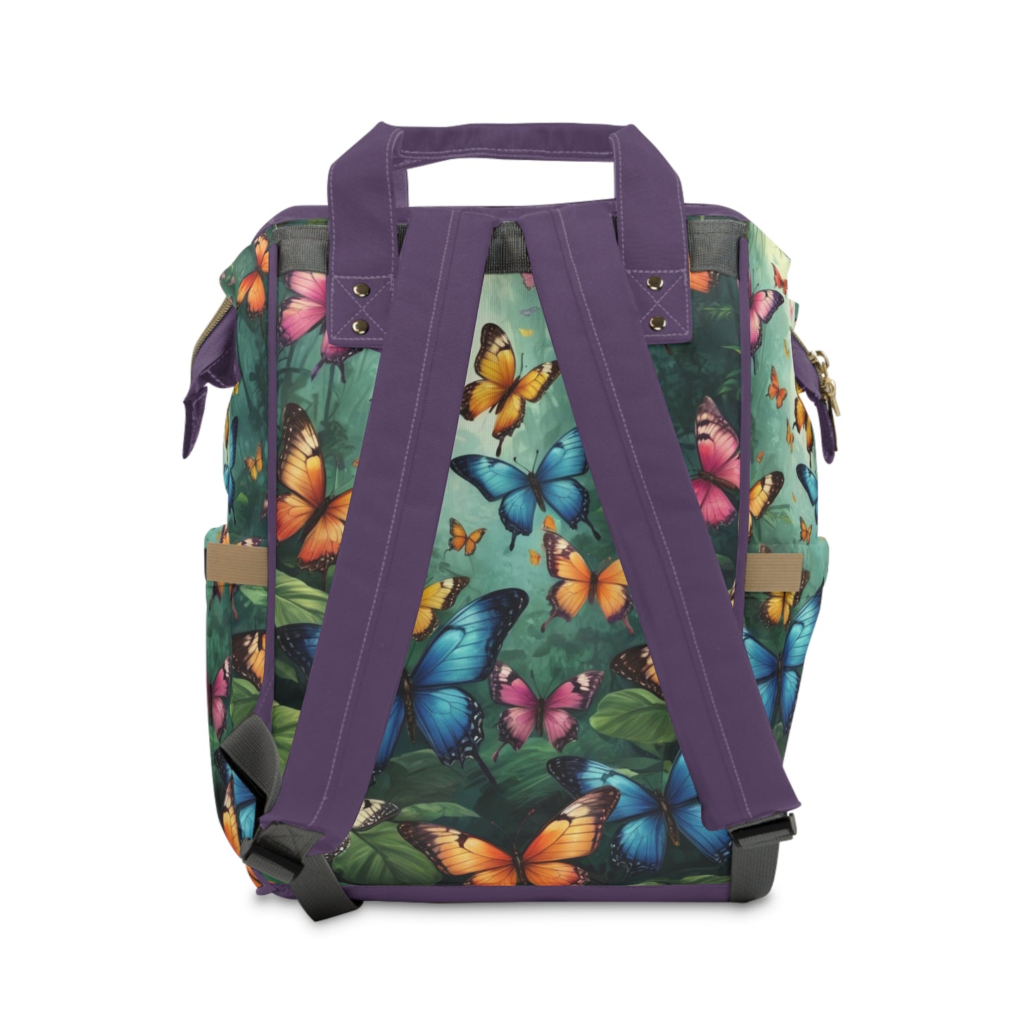 Girls African Diaper Bag – Yoruba Butterfly Princess Ireti