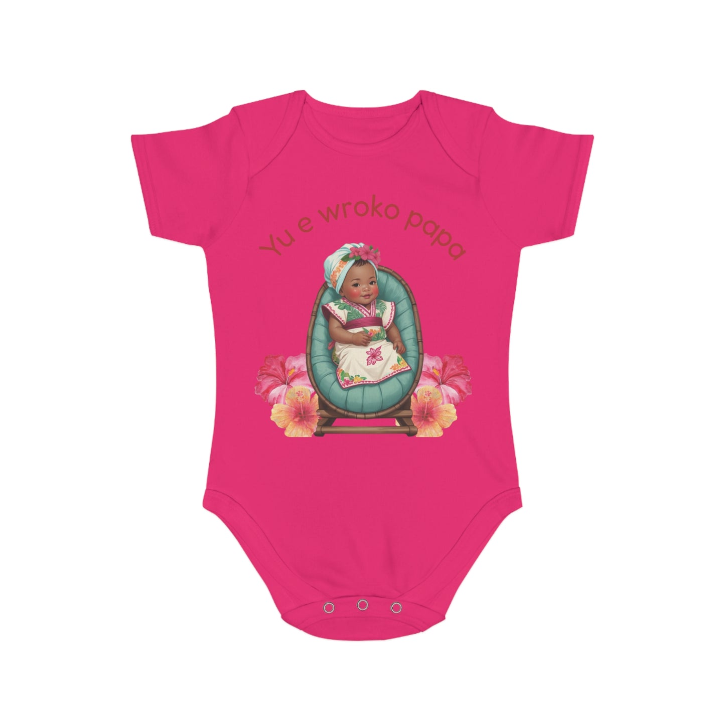 Surinamese Baby Announcement Bodysuit – Yu e wroko papa