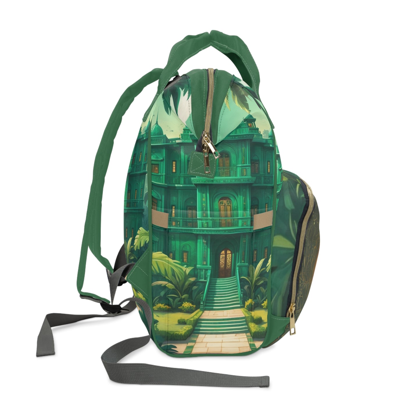 Boys Ghanaian Kente – Royal Throne Prince Diaper Bag (Nana Edition)