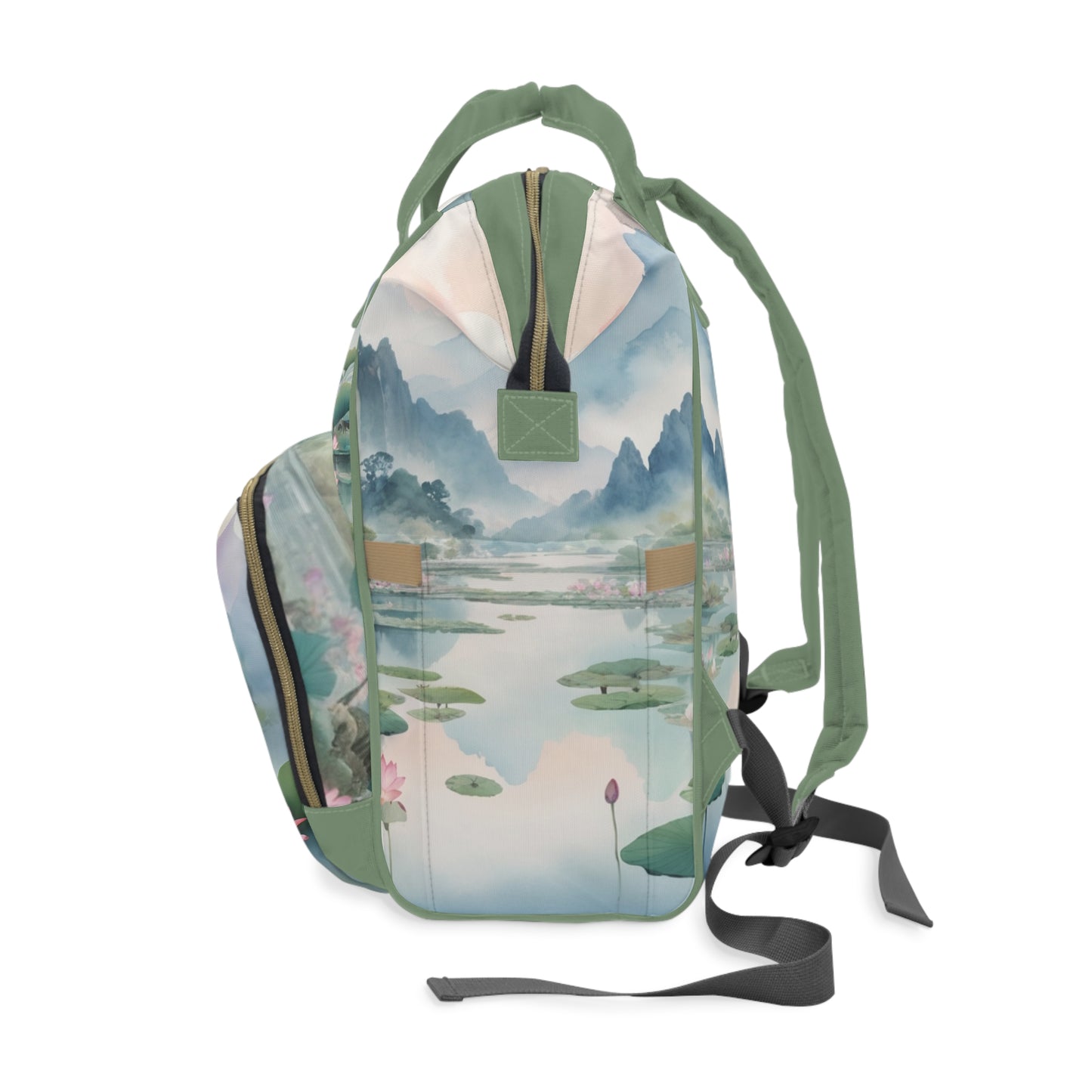 Girls Diaper Bag Personalized | Chinese Fairy Crane Baby Bag