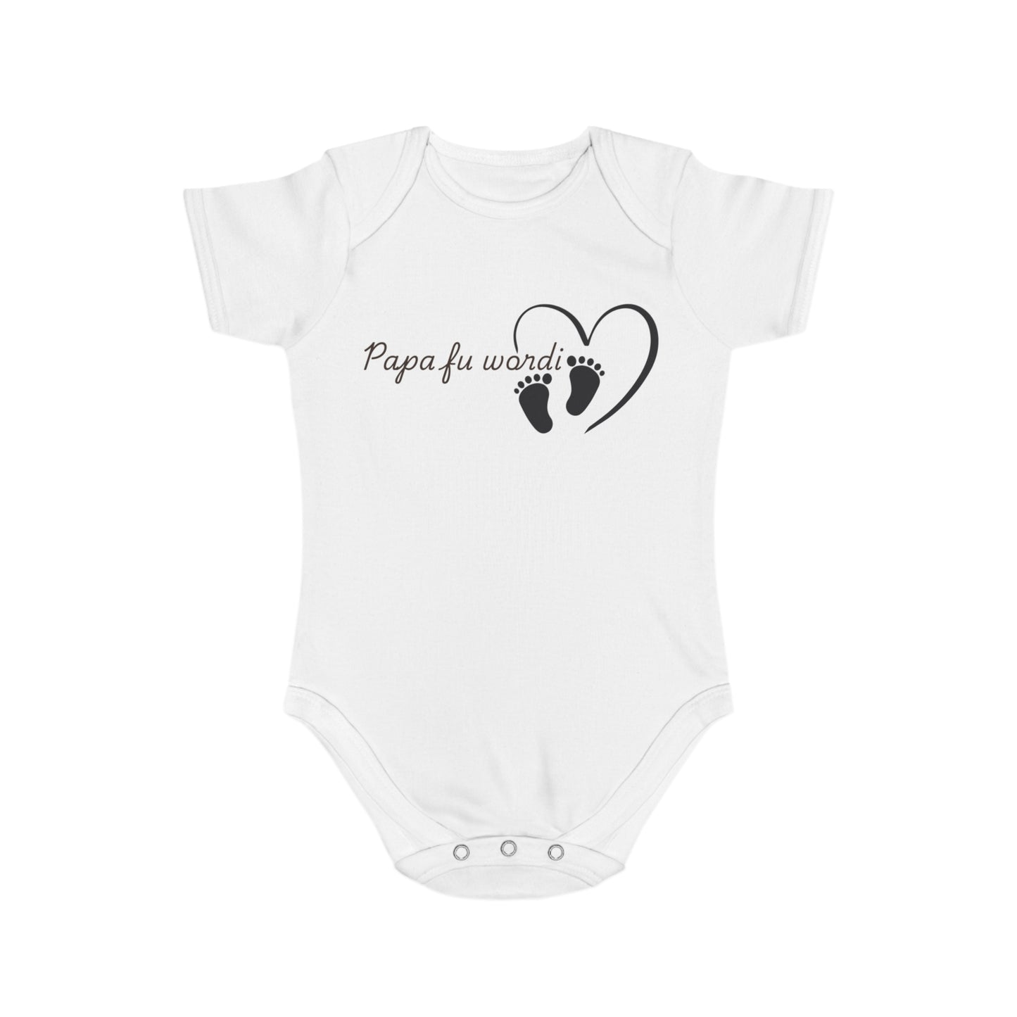 Baby Bodysuit Papa fu wordi Surinamese Daddy to Be