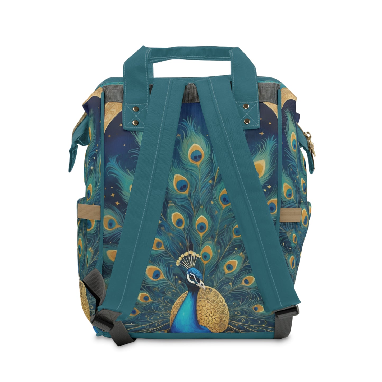 Meera India Baby Bag – Peacock Princess, Free Personalization