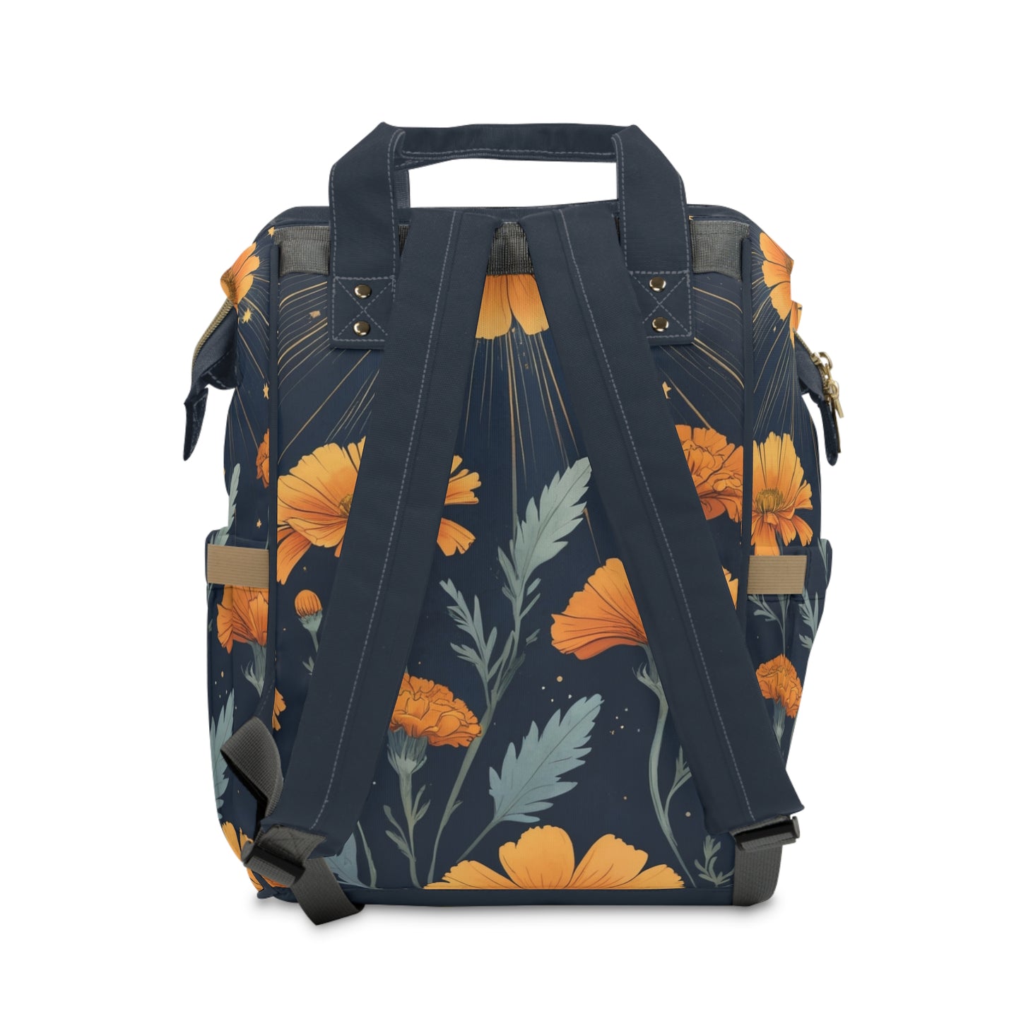 Leo Zodiac Diaper Bag for Boys – Personalized with Your Baby’s Name