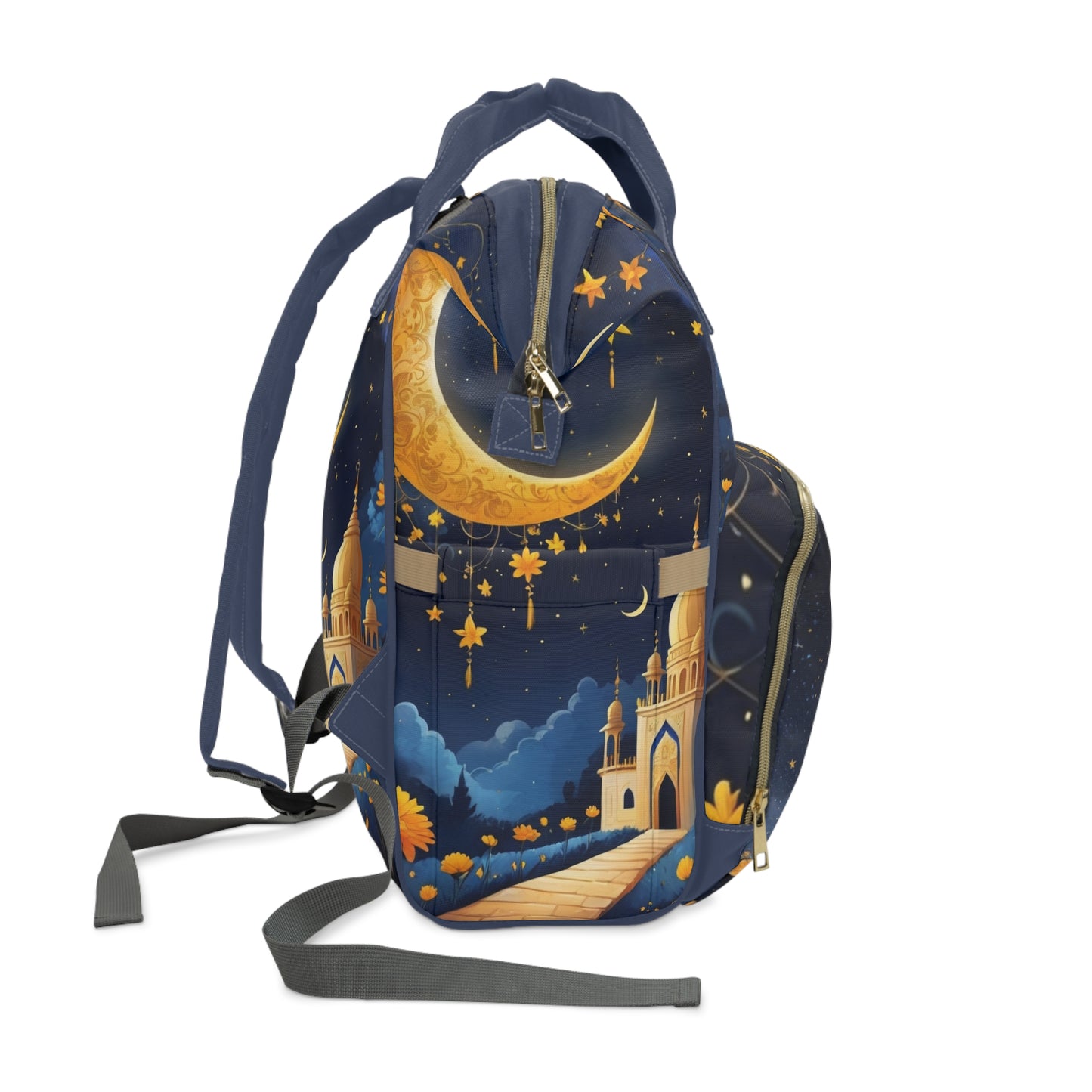 Ishani India Baby Bag – Moon & Stars Fairytale, Free Personalization