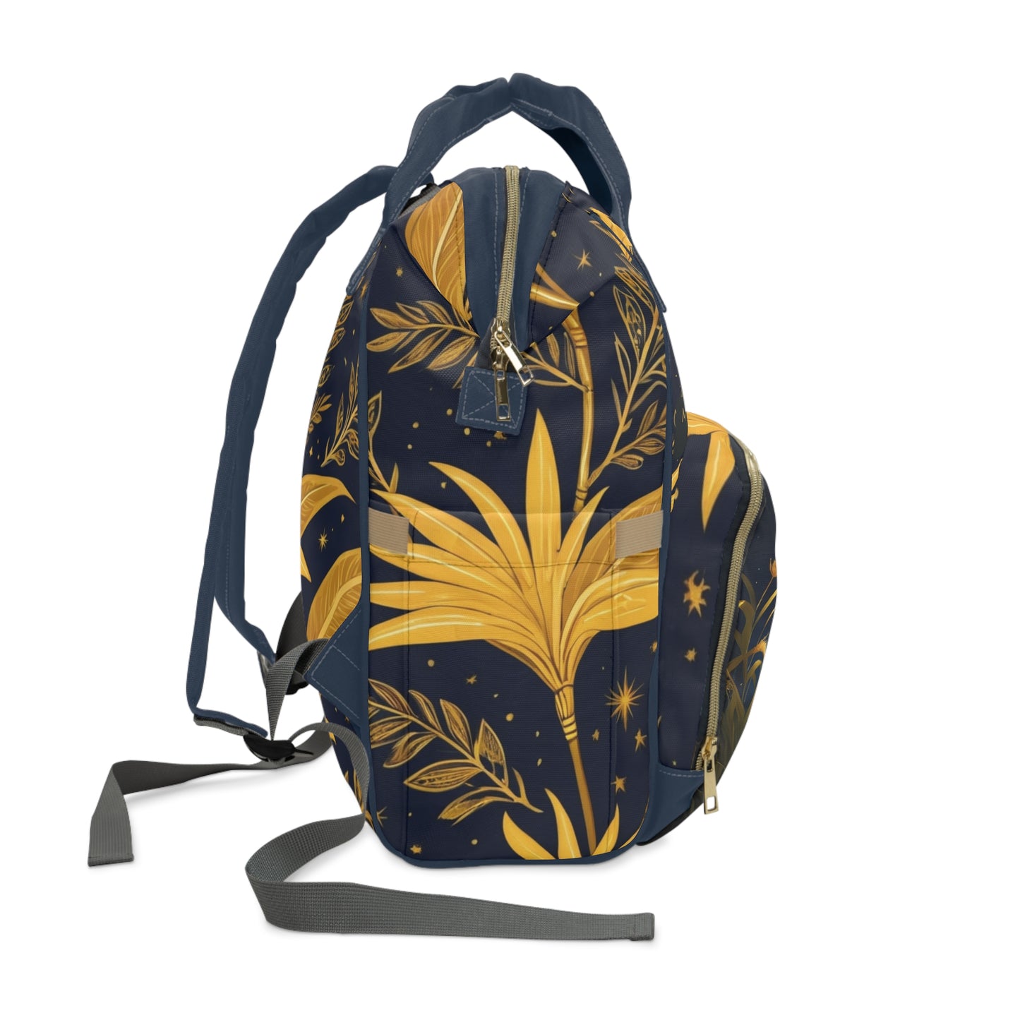 Boys Suriname Backpack | Personalized Baby Boy Bag with Farmer Hat & Moonlight Quote | Unique Cultural Baby Shower Gift