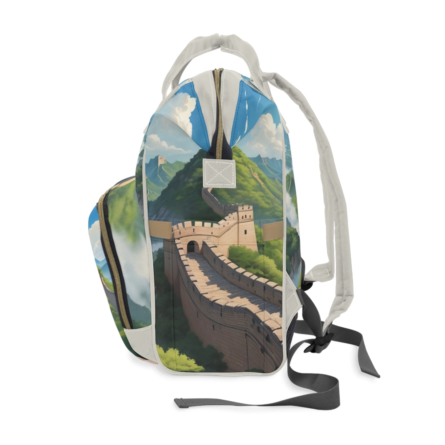 Boys Diaper Bag Personalized | Great Wall of China Baby Bag