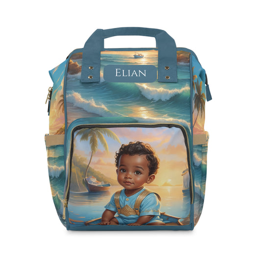 Elian Aruban Baby Bag – Ocean Sunset Adventure