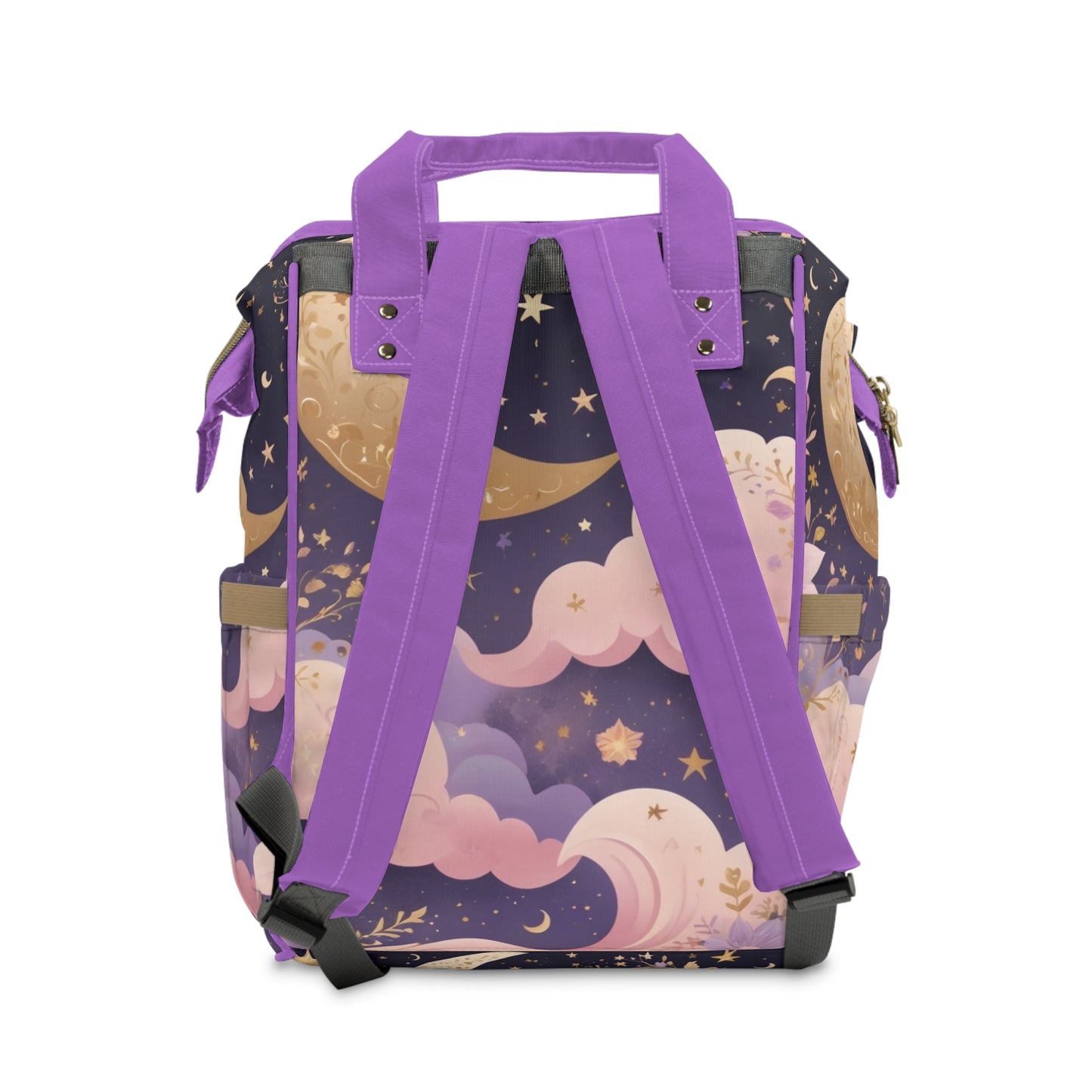 Girls Zodiac Backpack Pisces | Personalized Baby Girl Bag with Fish & Zodiac Quote | Unique Astrology Baby Shower Gift