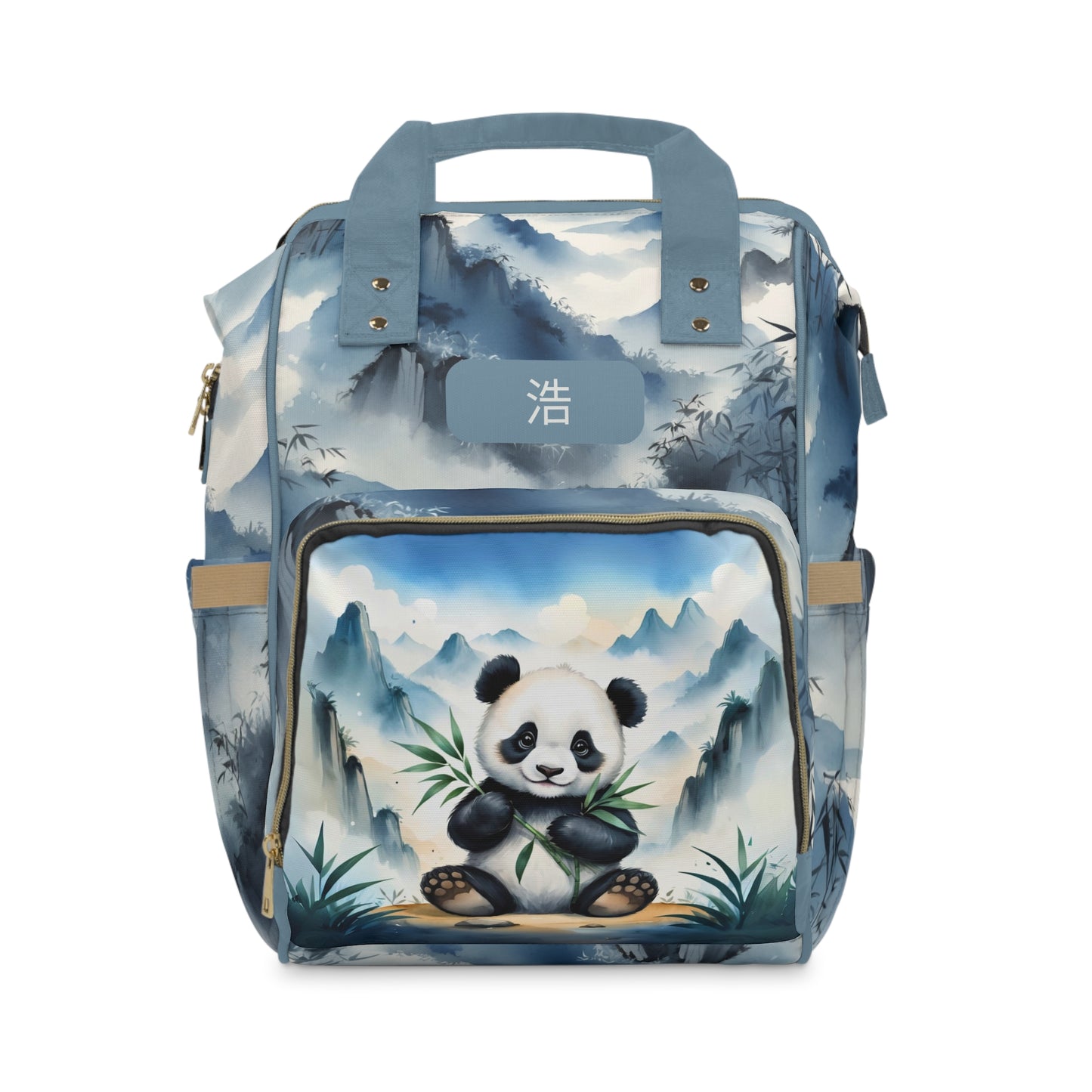Boys Diaper Bag Personalized | Chinese Panda Baby Bag