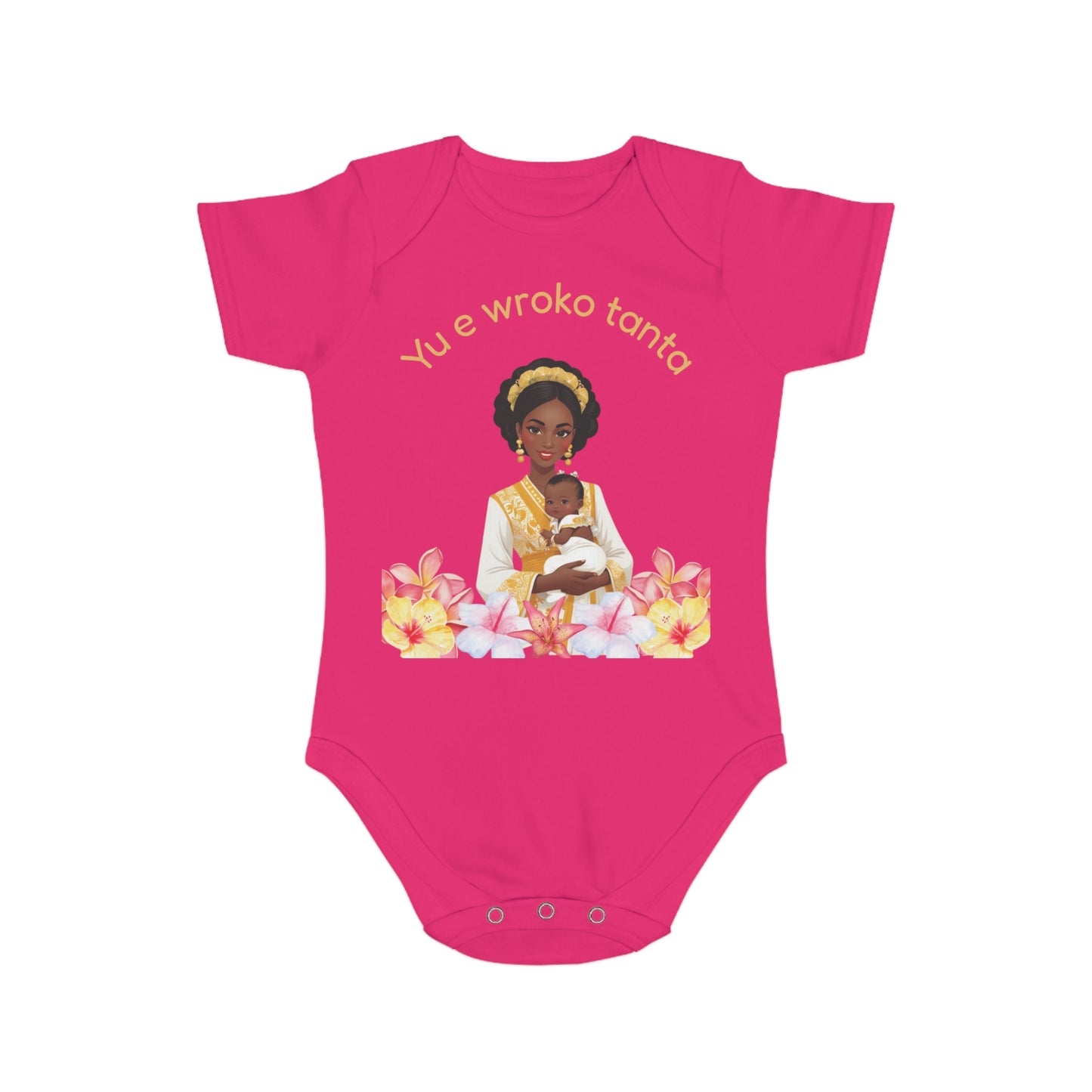 Surinamese Baby Announcement Bodysuit – Tante