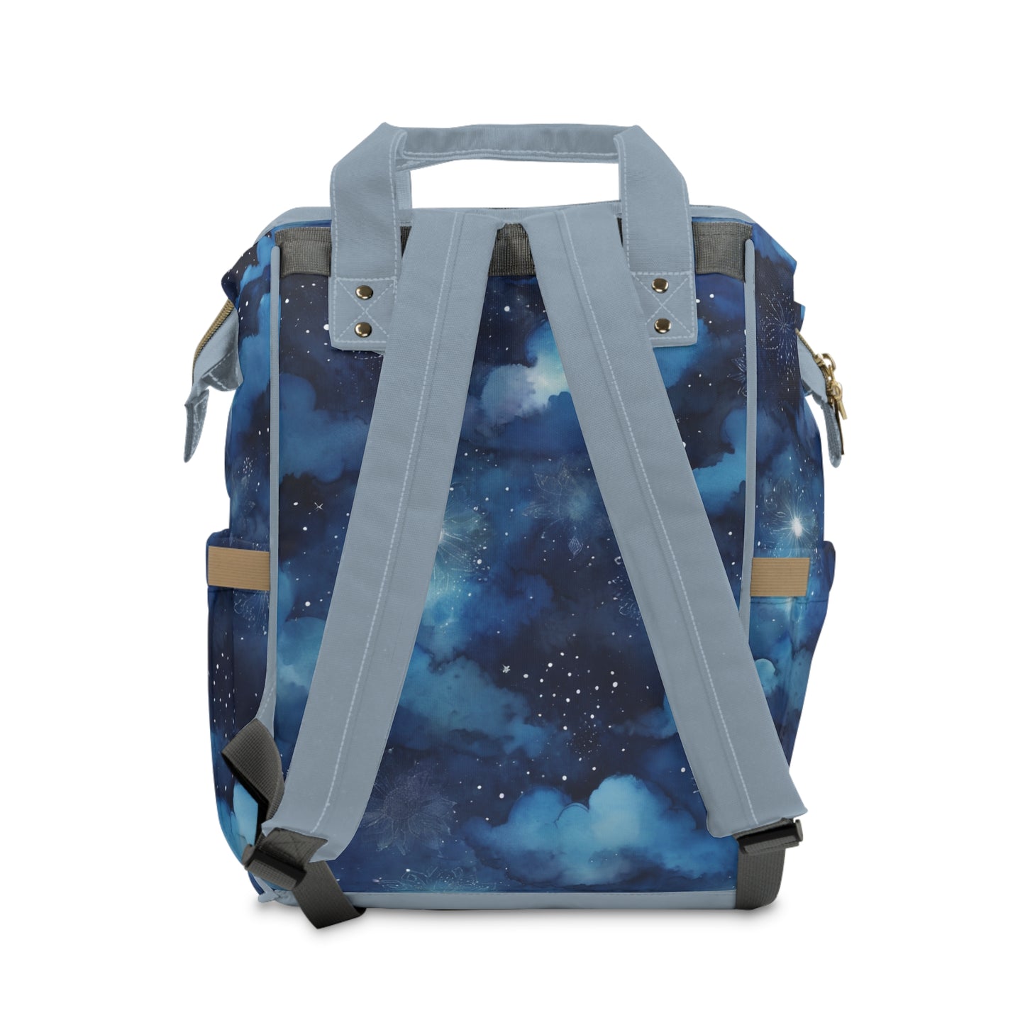 Girl Diaper Bag – Yoruba Moon Princess Edition | Personalized African Baby Backpack