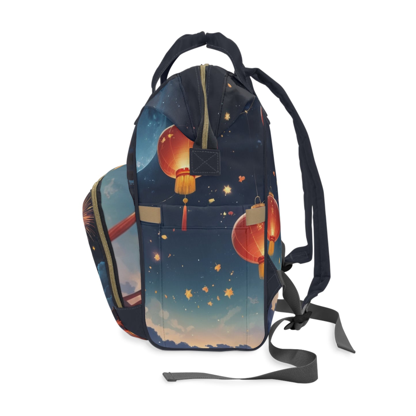 Boys Diaper Bag Personalized | Chinese Lantern Festival Bag