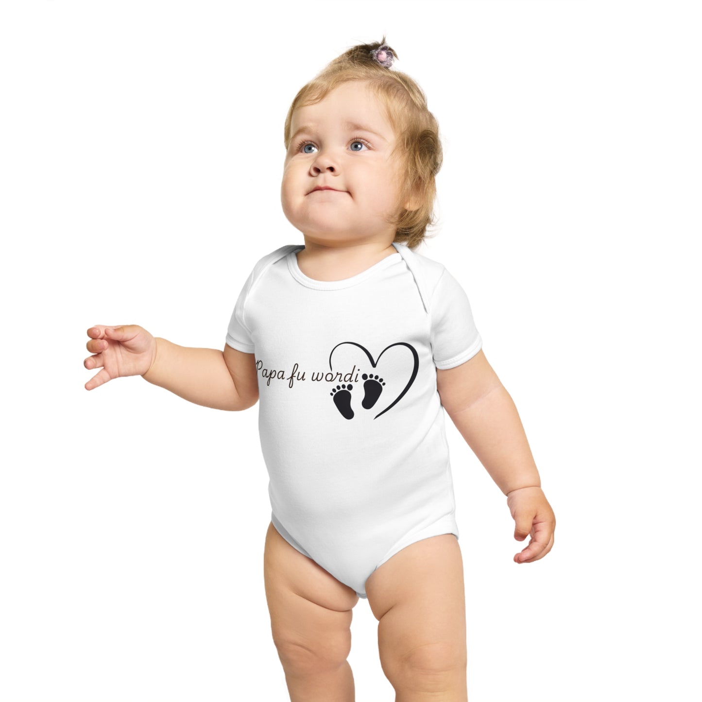 Baby Bodysuit Papa fu wordi Surinamese Daddy to Be