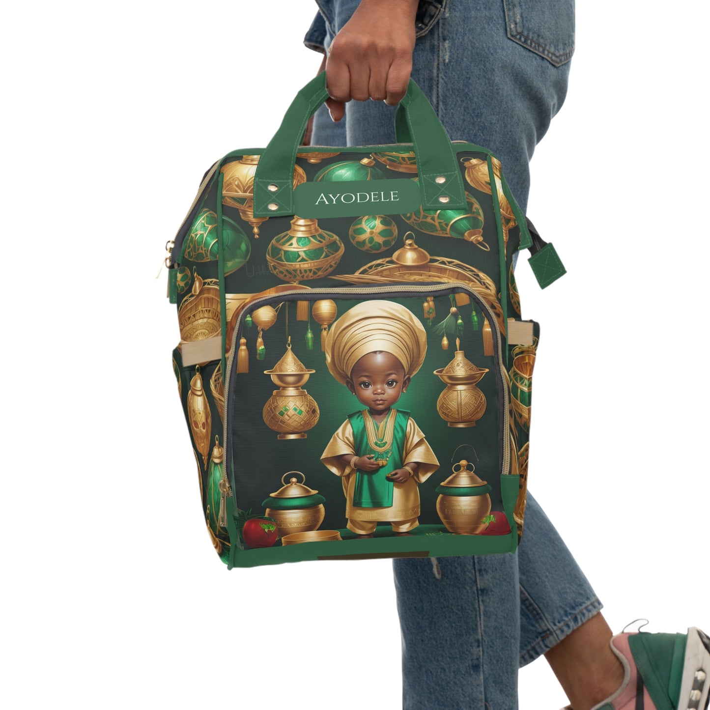Ayodele Yoruba Prince Diaper Bag – Joy Has Come Home