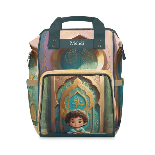Mehdi Calligraphy Glow Baby Bag – Personalized Moroccan
