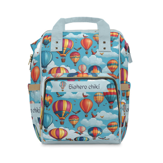 Boys Diaper Bag Personalized Aruba Baby Bag Balloon Festival Sky Waterproof Backpack