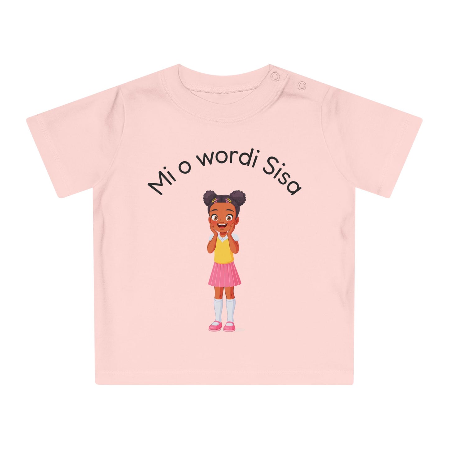 Toddler T Shirt Mi o wordi Sisa Surinamese Announcement