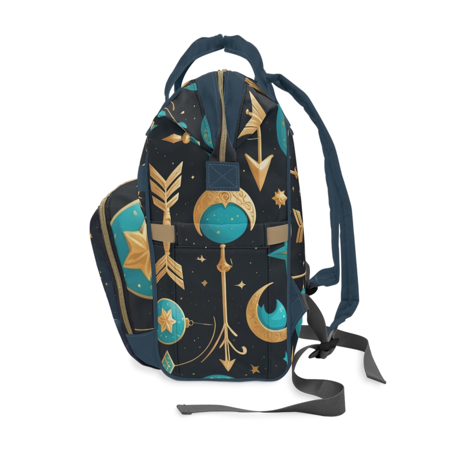 Boys Zodiac Backpack Sagittarius | Personalized Baby Boy Bag with Centaur & Zodiac Quote | Unique Astrology Baby Shower Gift